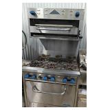 Comstock Castle 6 Burner Range w/Broiler