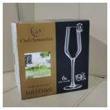 "Chef & Sommelier" Brand(6) Champagne flutes
