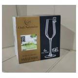 "Chef & Sommelier" Brand(6) Champagne flutes