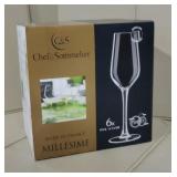 "Chef & Sommelier" Brand(6) Champagne flutes