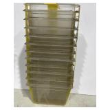 (12) 24 oz Clear Food Containers