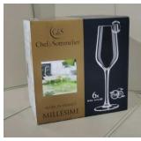 "Chef & Sommelier" Brand(6) Champagne flutes