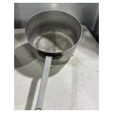 Aluminum 11" x 6.5" Commercial Pot W/ Long Handle