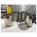 (4) Winco Champagne & Wine Bucket 8Q