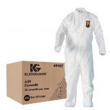 KleenGuardï¿½ A20 Coveralls, White 4XL