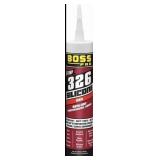 (1) Case Boss 326 Hi Temp Red Silicone Sealant