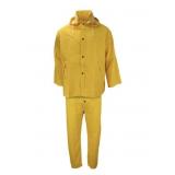 (1) 1600S Economy Rain Suit Rainwear Yellow 2XL
