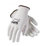(12) PR 33 125/L G-Tek GP, White 13G Nylon Shell,L