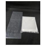 (2) Bags of 6'ï¿½15' Clear Bags