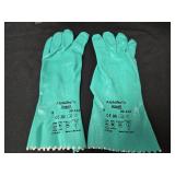 Bag of (12) Ansell Chemical Gloves Sz 8