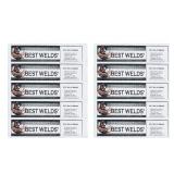 (10) Best Welds Cover Lens for Welding Hoods ï¿½ 2'