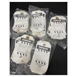 (5) Packs Barricade Tags Approx 100 Tags