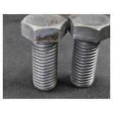 (2) 5/8-11 x 3 Silicon Bronze Hex Cap Screws