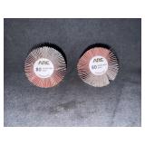 (10) Arc 80 Mounted FlapWheels 2x1x1/4