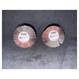 (10) Arc 80 Mounted FlapWheels 2x1x1/4