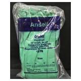 1 Dz 12' Ansell ONI Flocklined Gloves Sz 7
