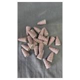 24pcs Cone Shape Abrasive Sandpaper Flap Wheels