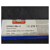 Unibraze ERNiCrMo-4 Welding Rod Package, Size