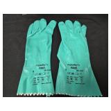 Bag of (12) Ansell Chemical Gloves Sz 8