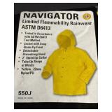 (1) Navigator LF ASTM D6413 Rainwear X2