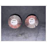 (10) Arc 80 Mounted FlapWheels 2x1x1/4