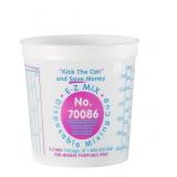 (1) Case E-Z MIX 70086 2 1/2 Quart Cup, 25 Pack