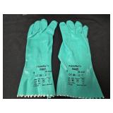 Bag of (12) Ansell Chemical Gloves Sz 8