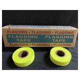 (12) Flagging Tape, Flo.Lime
