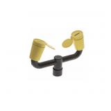(1) ENCON  BLK/YLW DUAL STREAM HEAD ASSY