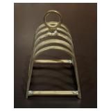 3"x3.5"x3" Vintage Brass Letter Holder w Circle