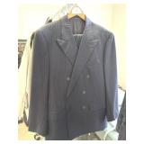 Custom Made Menï¿½s Double Breasted  Pinstriped Suit
