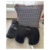 Throw Pillow & Comfi-Lite Seat Cushion