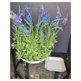 Faux Arrangement, Trinket Dish, Vintage Hat Pin