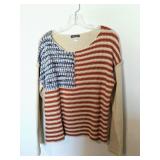 Patriot Venus Cotton Knit Sweater Sz M