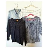 (4) Joe Fresh Tops S