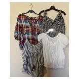 (4) Boho Tops M/L