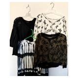 (4) Tops/Sweatshirts M/L