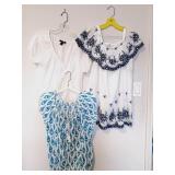 (3) Boho Tops M/L