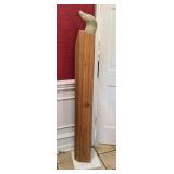 63" Canopy Abstract Sculpture Stone & Wood