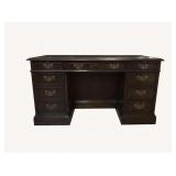60"x39"x 28.5" Sligh Furniture Mahogany Executive