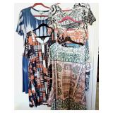 (4) Luukse Print Dresses LG,One Med