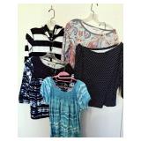 (5) Jones NY, LRL Tops M/L