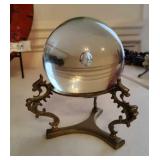 Crystal Ball on Copper Dragon Stand
