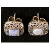 Vintage Sterling Silver Earrings