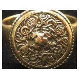 Gold Ring with 585 Marking Sz 7