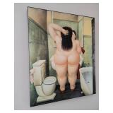 Bathroom Art on Canvas 25x30