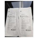 (2) Sealed Irrigation Trays Piston Syringes