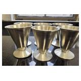 (6) Pewter Cups