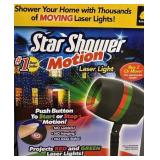 NIB Star Shooter Motion Laser Light