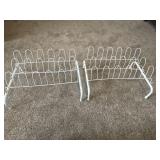 (2) 22"x16"x 4" Shoe Racks
